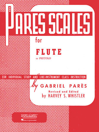 Pares Scales for Flute