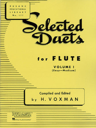 Rubank/Voxman Selected Duets Flute - Volume 1