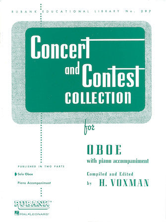 Voxman Concert and Contest Collections Oboe