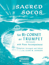 Sacred Solos - Trumpet/Cornet/Baritone T C And Piano