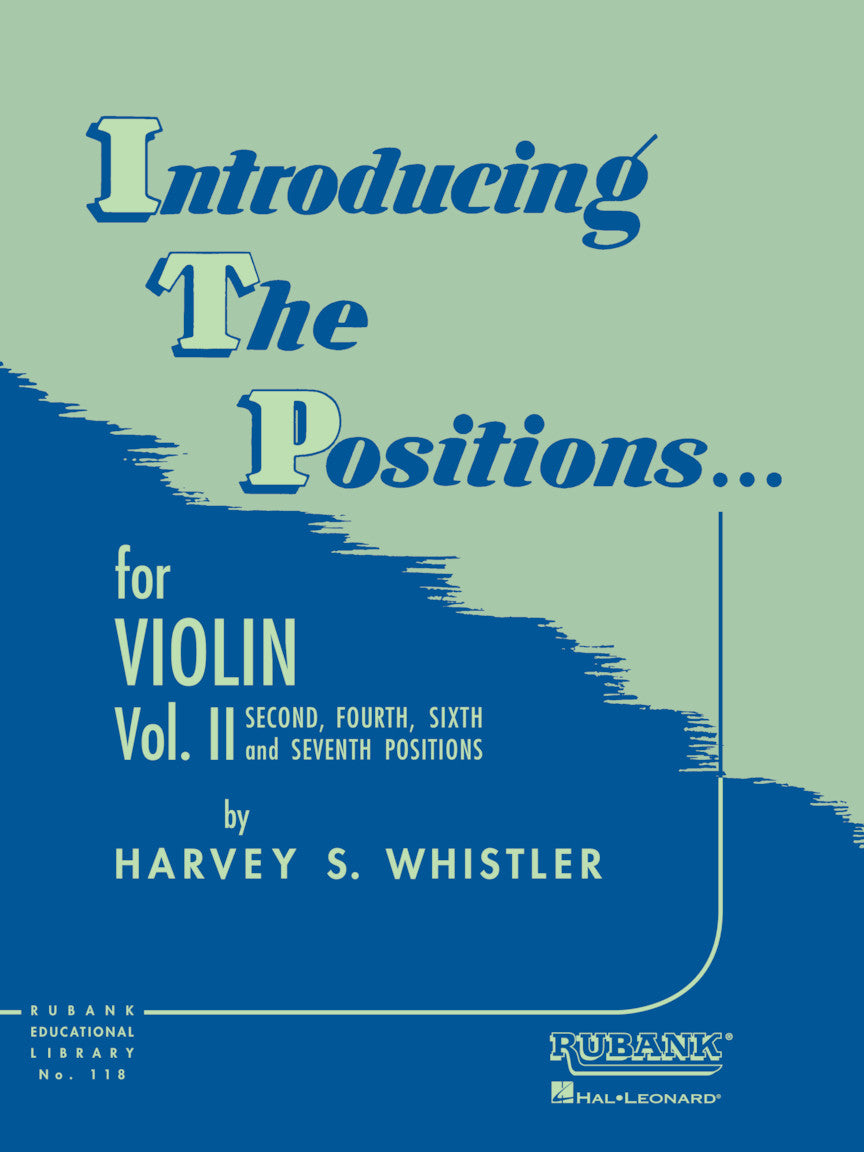 Whistler Introducing the Positions for Violin - Volume 2