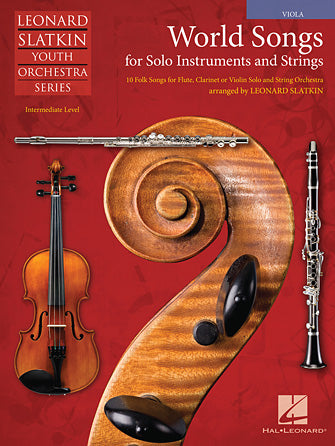 World Songs for Solo Instruments and Strings - Viola