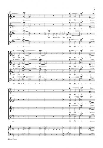 Williams Ave Verum Corpus Re-imagined 3 SATB Choirs