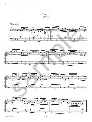 Bach French Suites BWV 812–817 & French Overture BWV 831