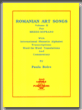 Romanian Art Songs Volume 2 for Mezzo-Soprano