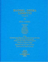 Handel Opera Libretti Volume 2  (Castel)