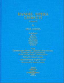 Handel Opera Libretti Volume 2