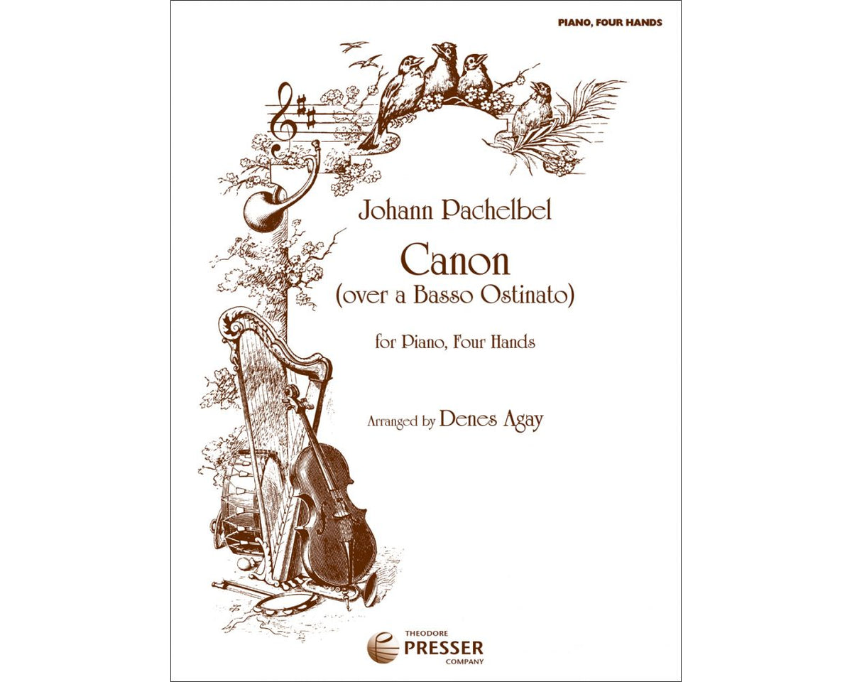 Pachelbel Canon for Piano/4-hands