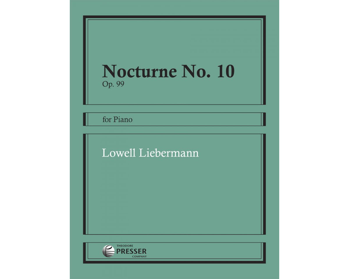 Liebermann Nocturne No. 10, Op. 99