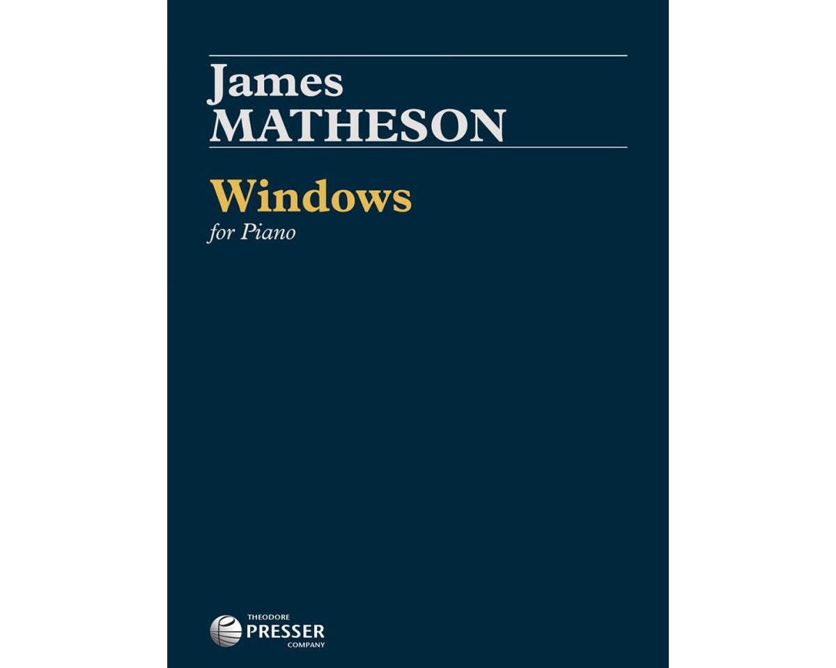 Matheson: Windows for piano