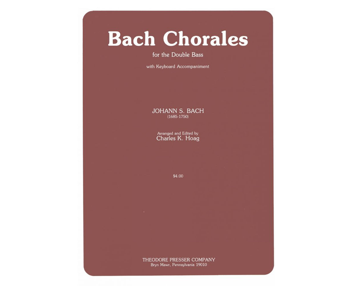 Bach Chorales for the Double Bass, with Keyboard Accompaniment