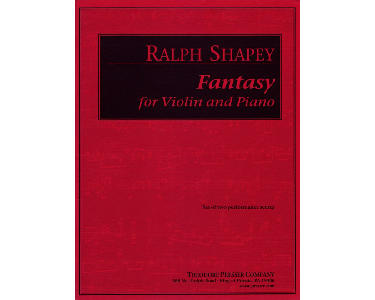 Shapey Fantasy for Violin and Piano