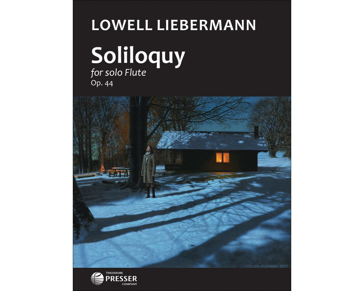 Liebermann Soliloquy Op 44 for solo Flute