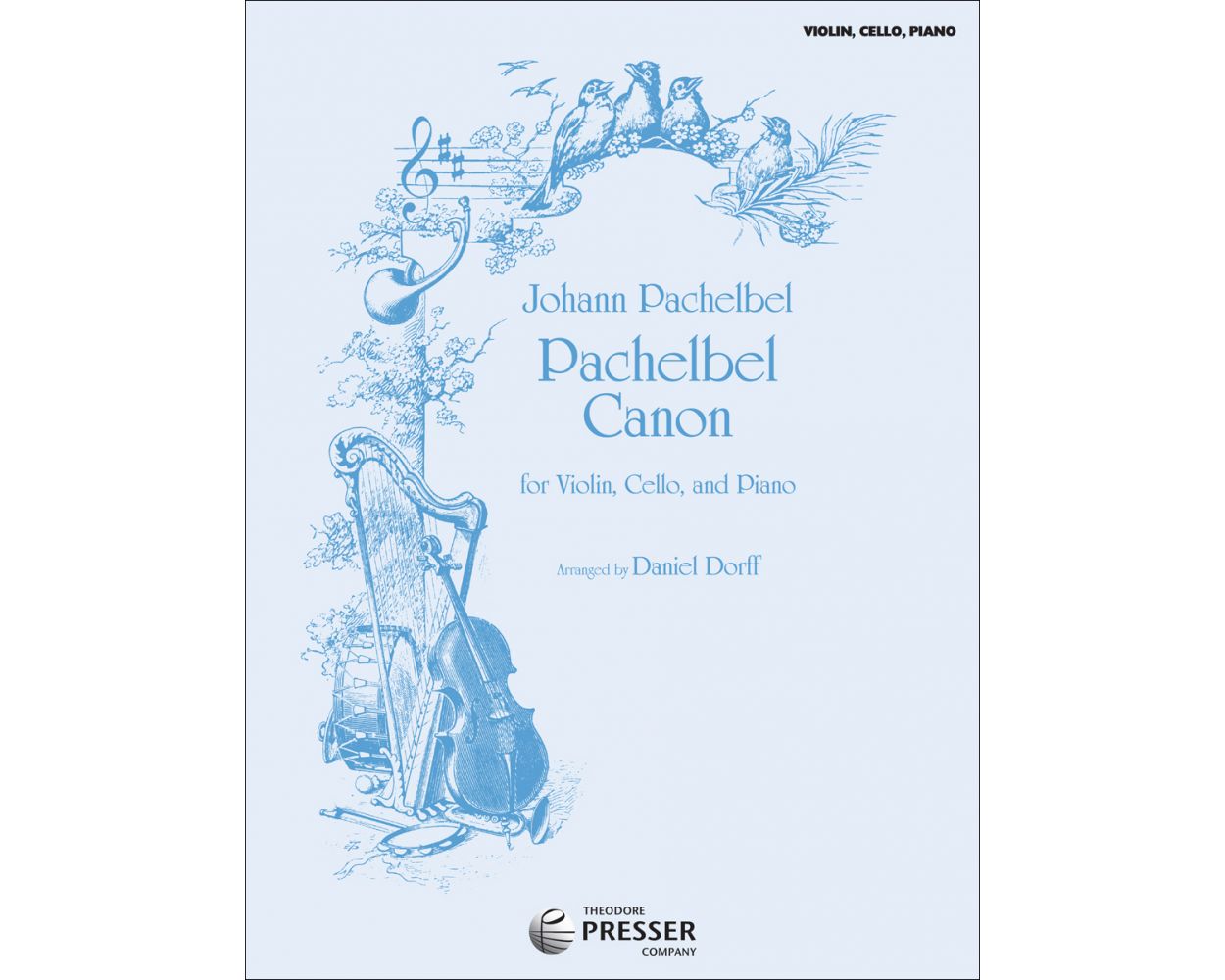 Pachelbel Canon For Violin, Cello, and Piano