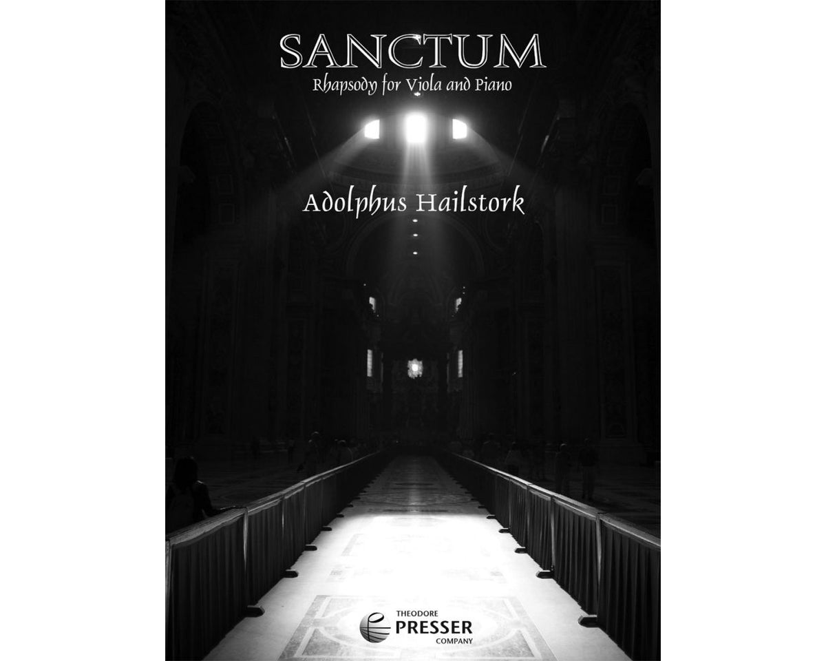 Hailstork Sanctum Rhapsody for Viola and Piano