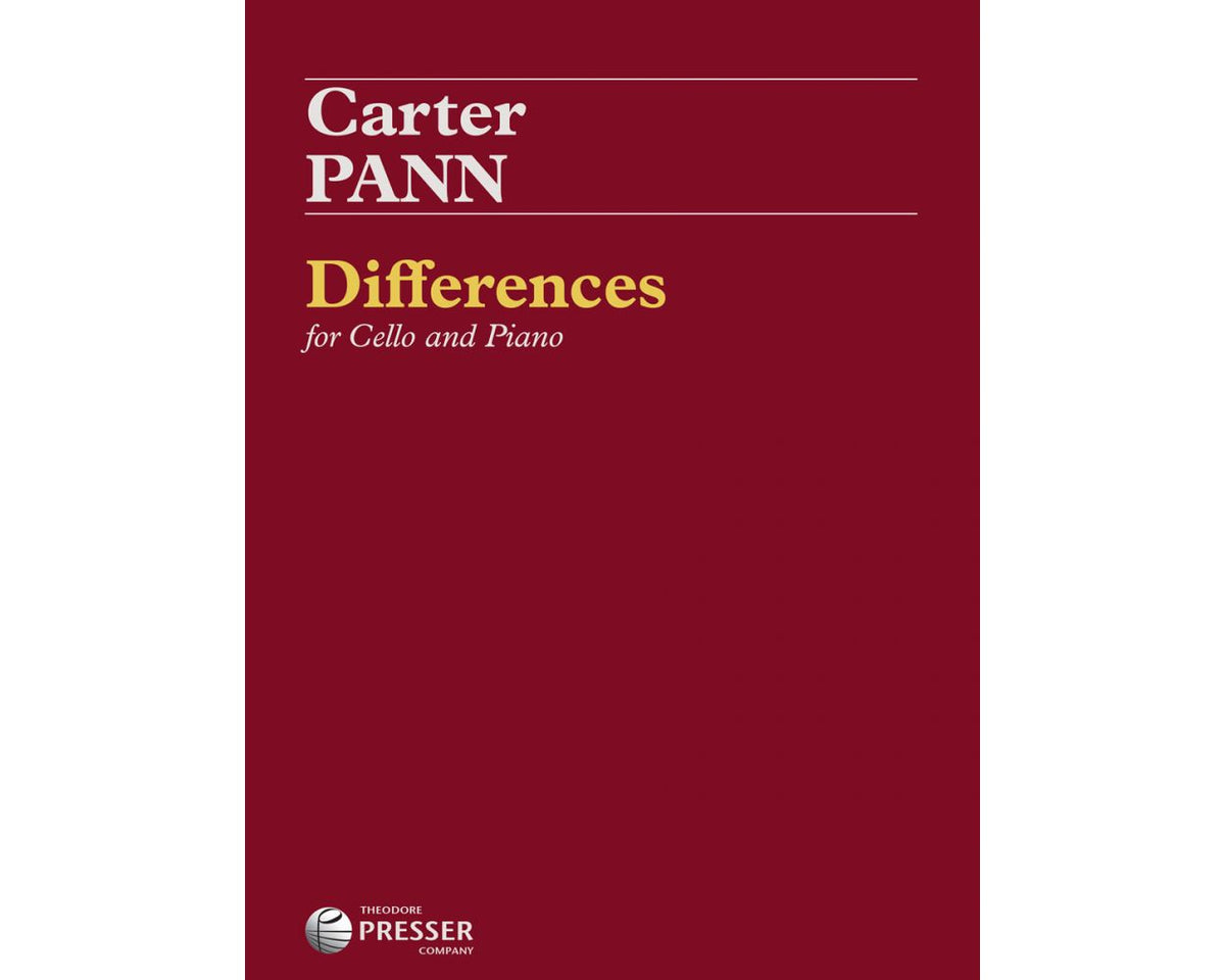 Pann Differences for Cello and Piano