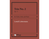 Liebermann Trio No. 2 op 77 For Violin, Cello and Piano
