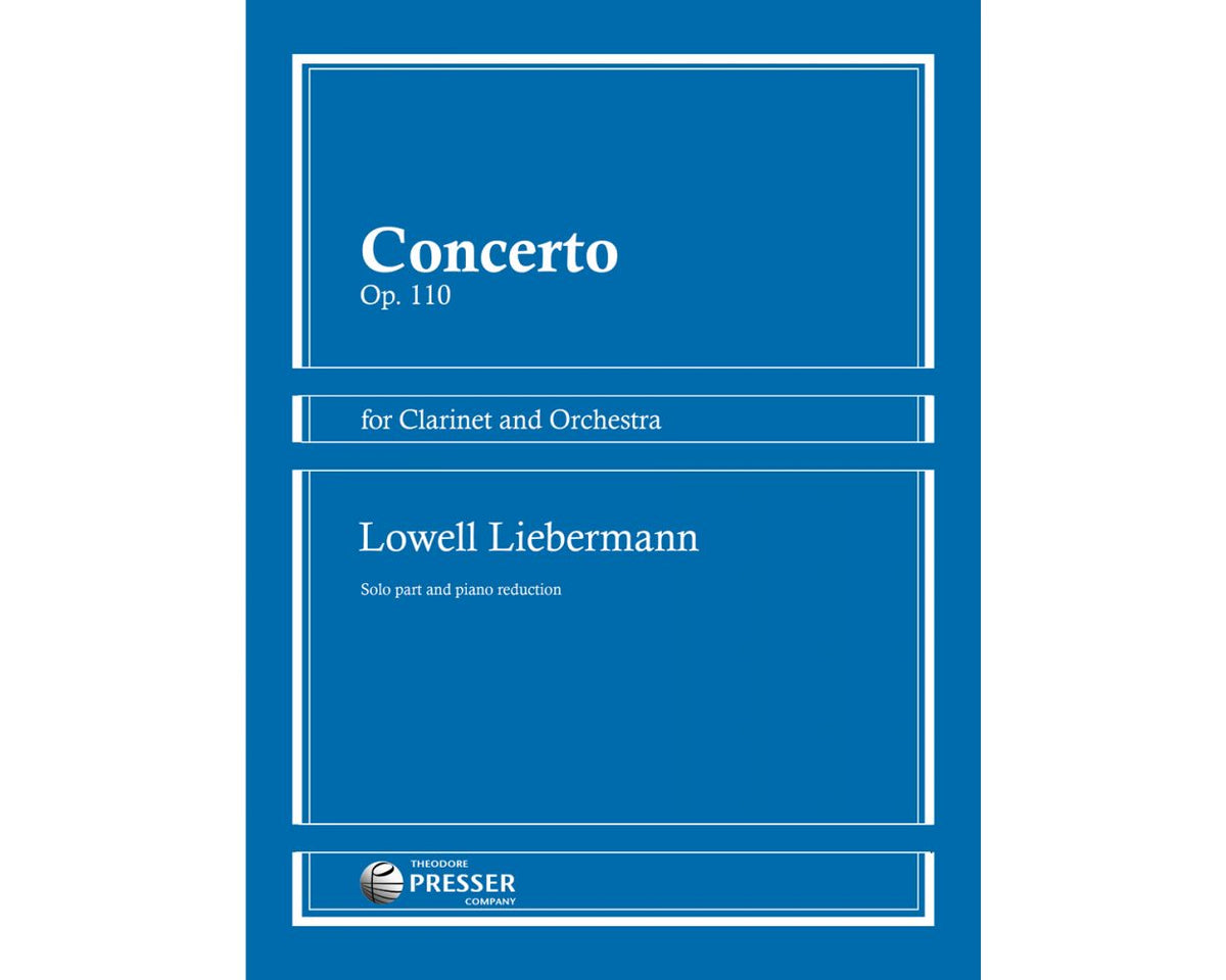 Liebermann Concerto for clarinet op. 110
