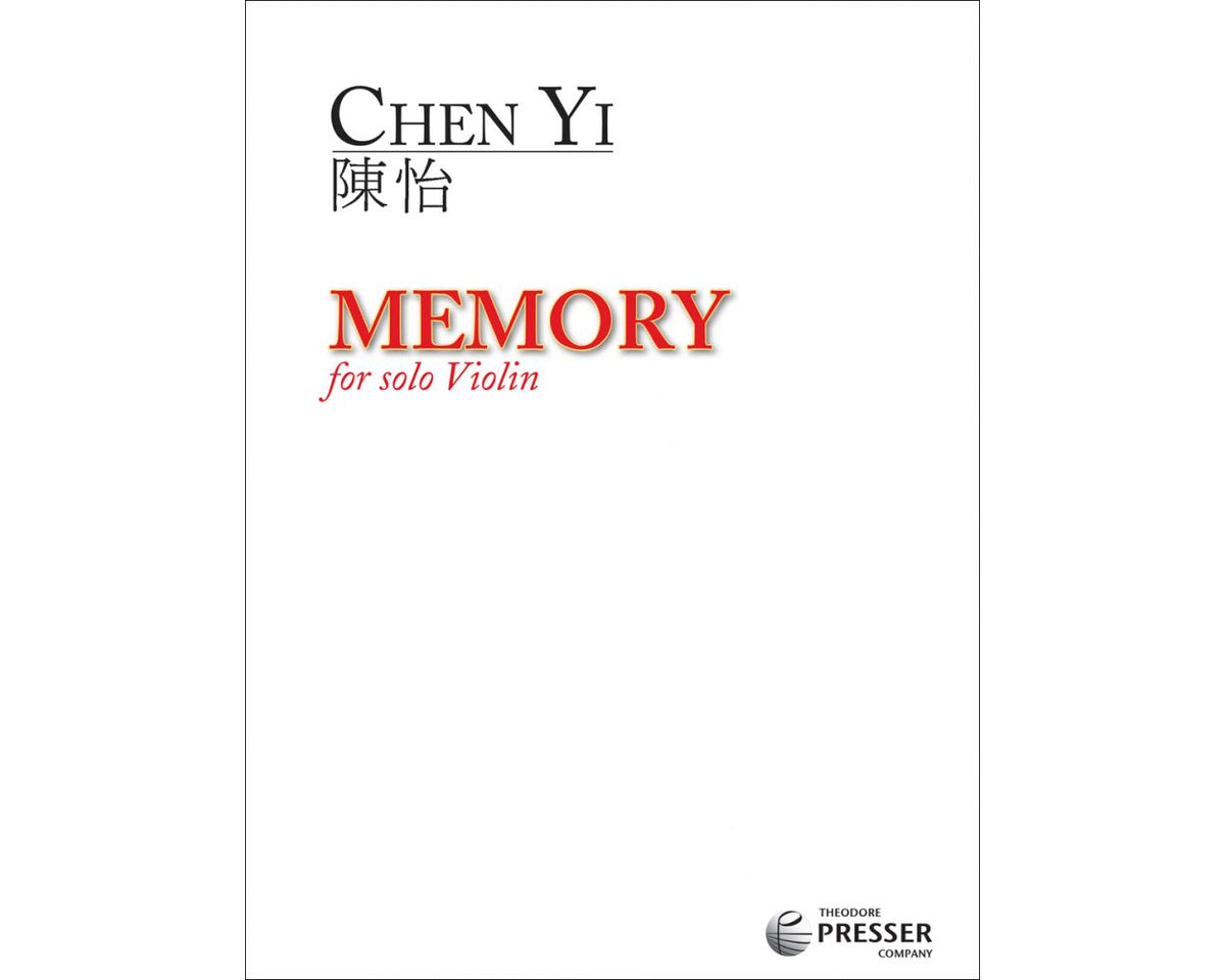 Chen Yi Memory for Solo Violin
