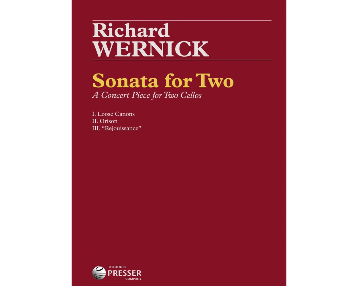 Wernick Sonata for Two