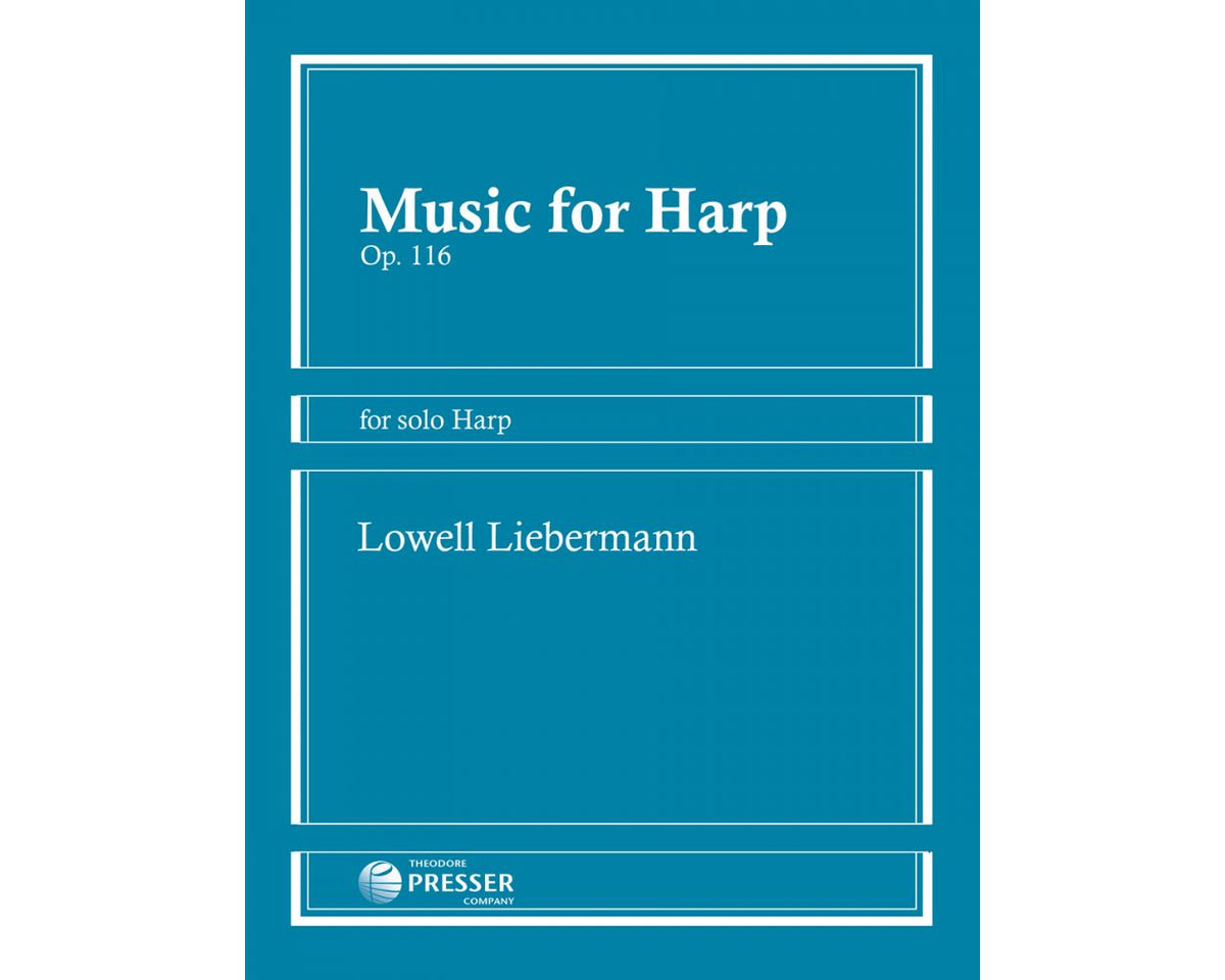 Liebermann Music for Harp Opus 116