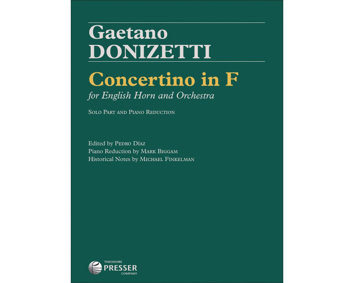 Donizetti Concertino in F for English Horn and Orchestra