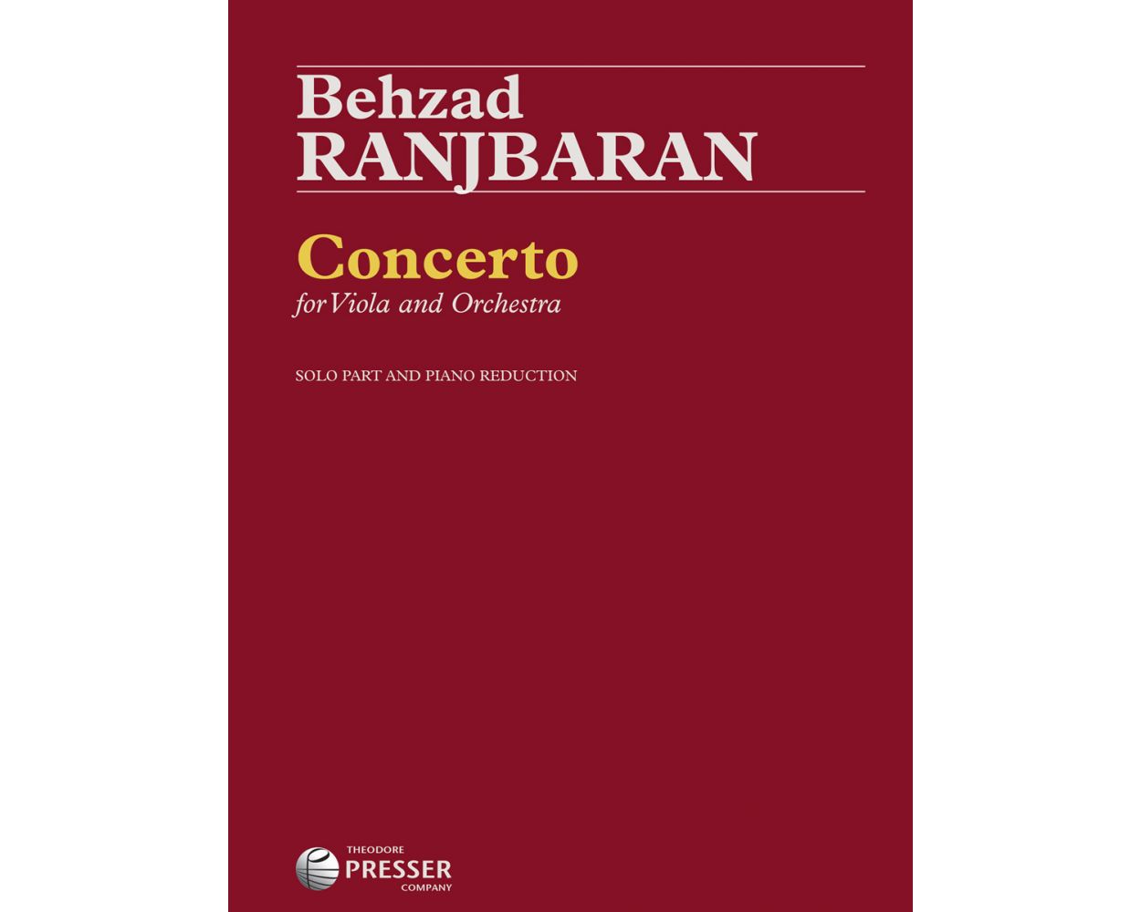 Ranjbaran Viola Concerto