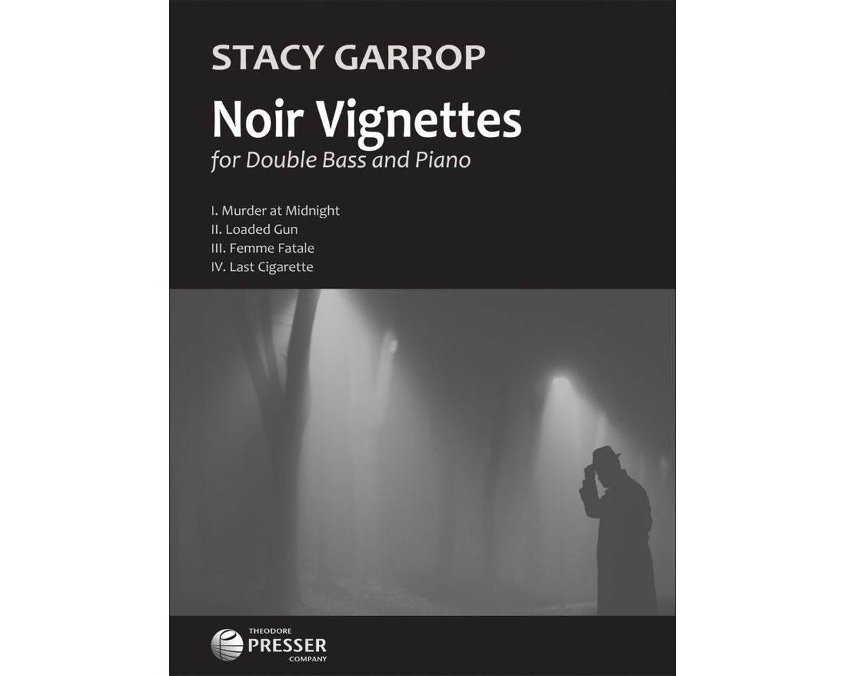 Garrop Noir Vignettes for Double Bass and Piano