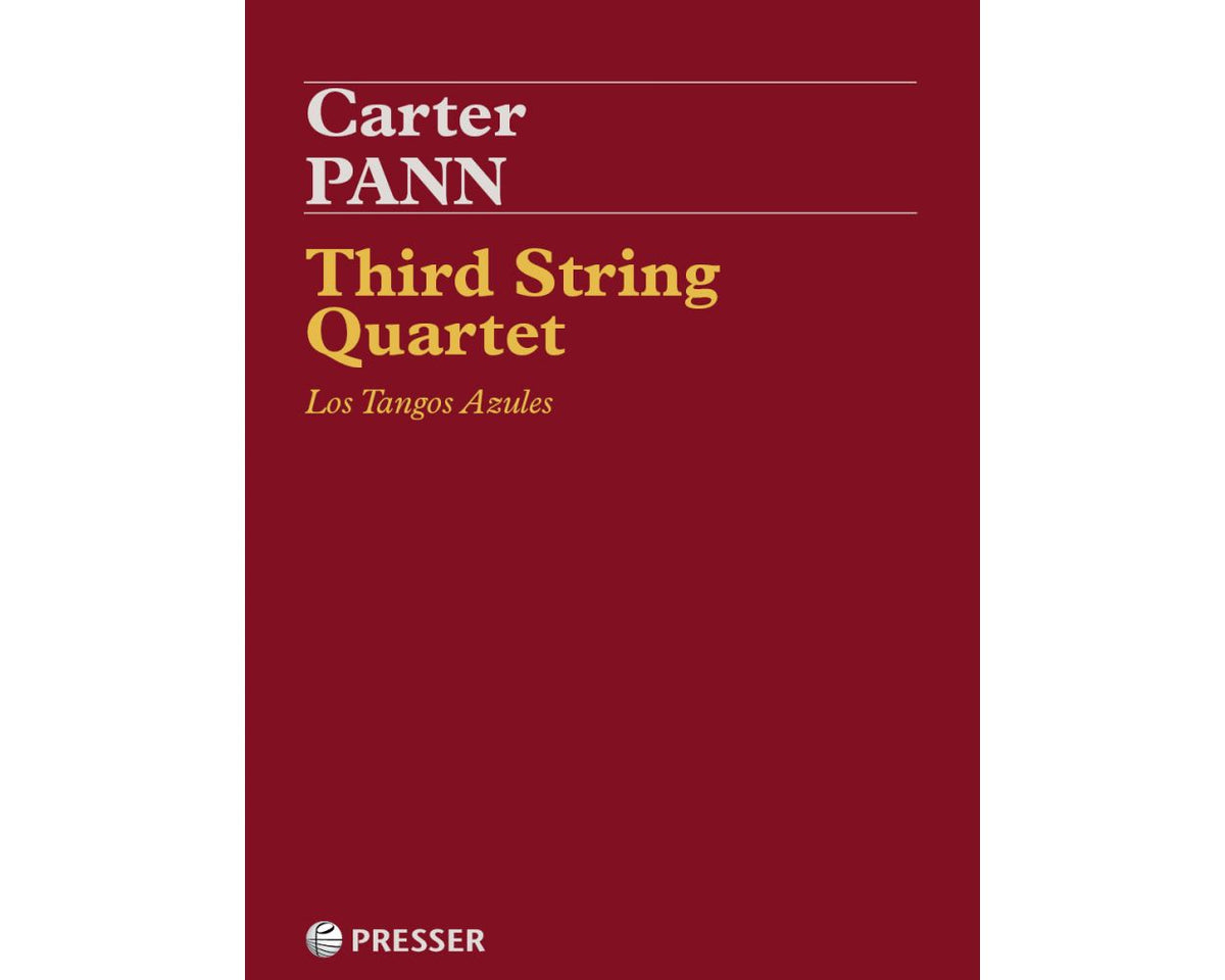 Pann Third String Quartet Los Tangos Azules