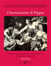 Monteverdi L'incoronazione di Poppea Vocal Score