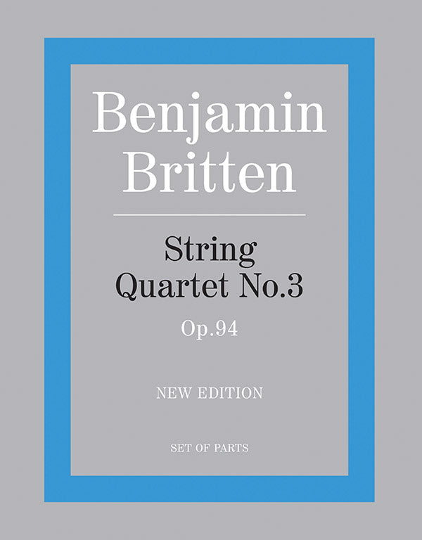 Britten String Quartet No 3
