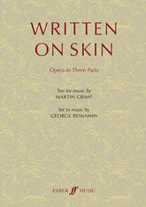 Benjamin Written on Skin Libretto