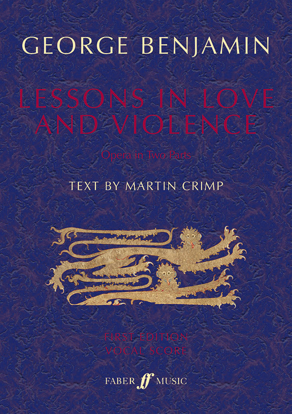 Benjamin Lessons in Love and Violence
