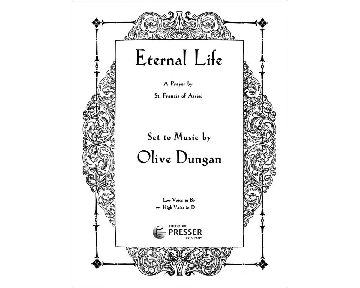 Dungan Eternal Life for high voice in D