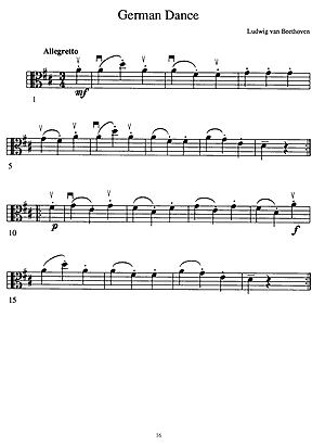 Easy Solos for Beginning Viola Level 1