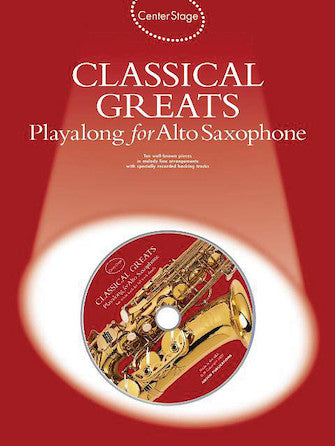 Classical Greats Play-Along Alto Sax