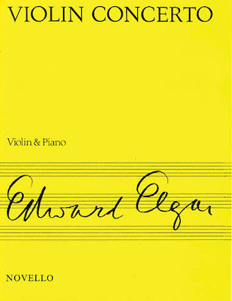 Elgar Violin Concerto Op. 61 Violin and Piano Reduction