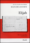 Mendelssohn Elijah - Vocal Score