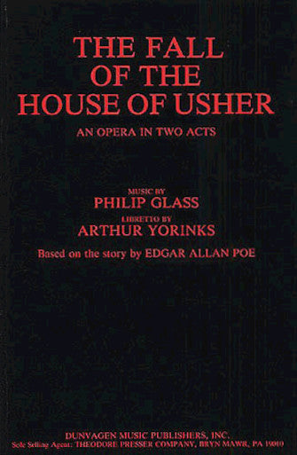 Glass The Fall of the House of Usher Libretto