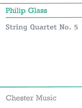 Glass String Quartet No. 5 Score