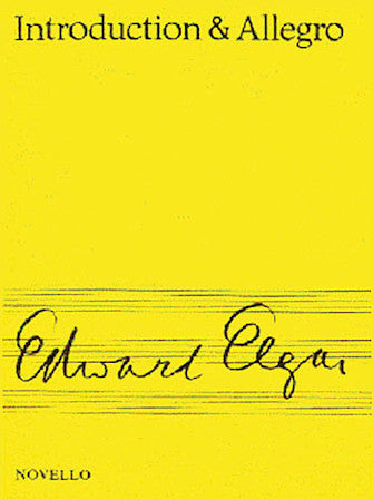 Elgar Introduction And Allegro Study Score