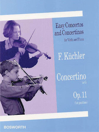 Küchler Concertino in G, Op. 11 for Violin and Piano