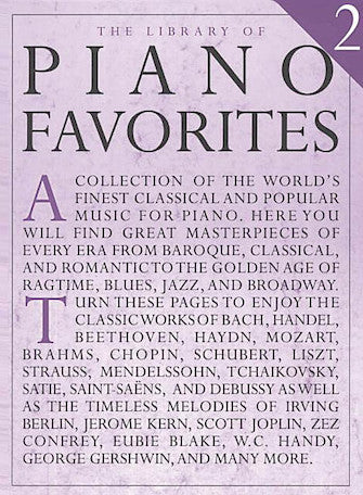 Library of Piano Favorites - Vol. 2