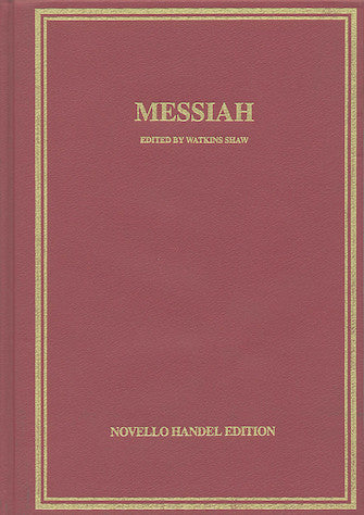 Messiah - Vocal Score