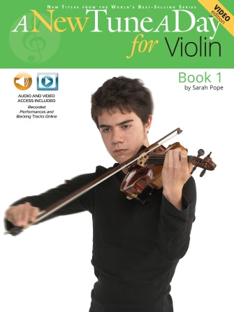 Clearance: New Tune a Day Violin, Book 1 (Copy) old edition with CD/DVD