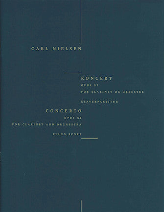 Nielsen Concerto for Clarinet - Piano Reduction