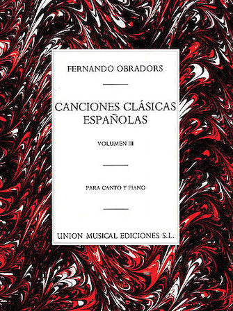 Obradors Canciones Clasicas Espanolas - Volume 3