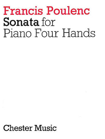 Poulenc Sonata for Piano 4 Hands