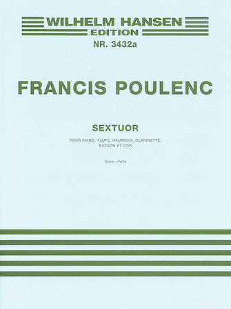 Poulenc Sextet Score & Parts