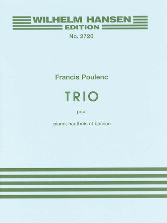 Poulenc Trio for Piano, Oboe and Bassoon